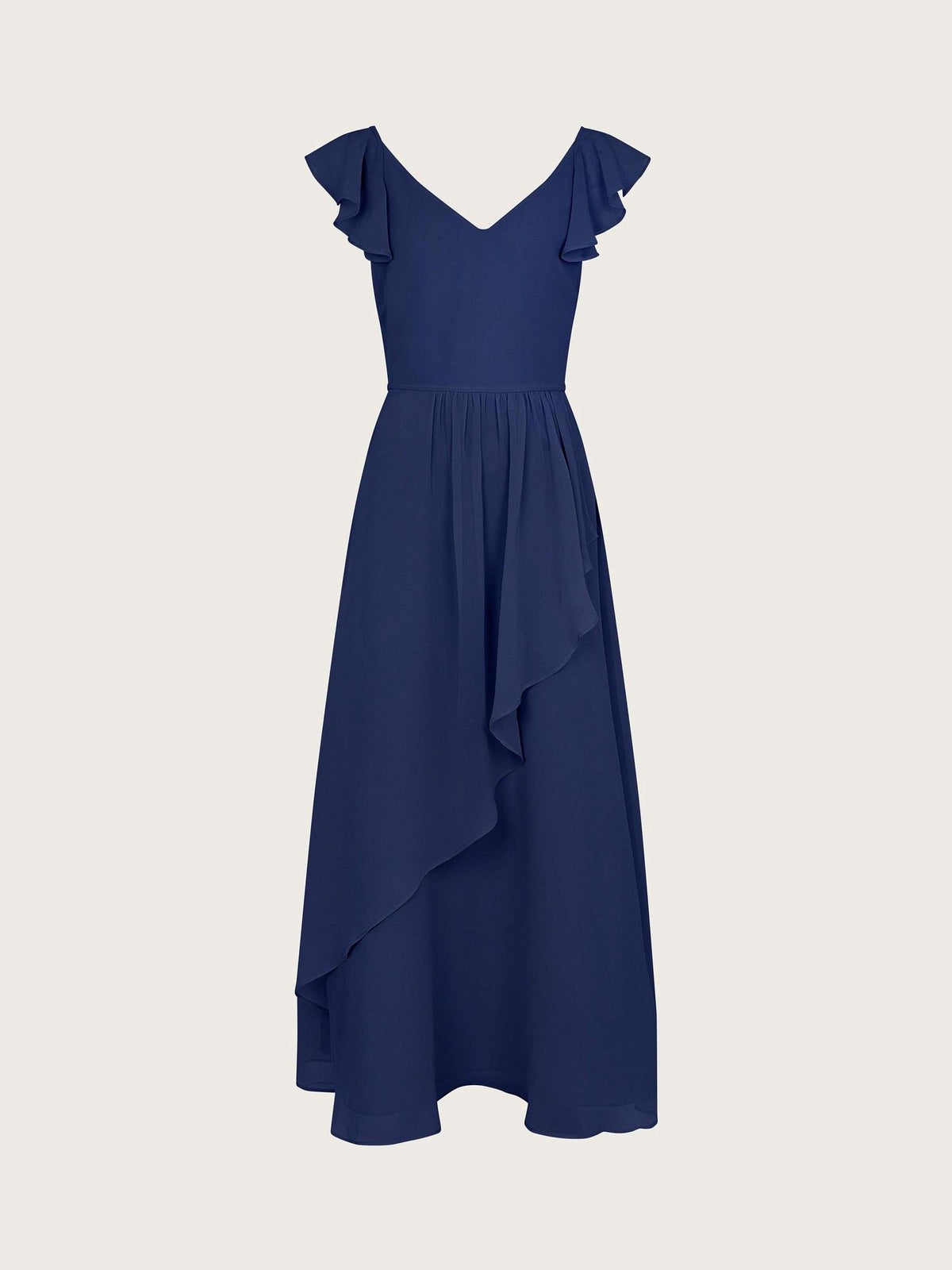 Dsiney Kidz - Monsoon Navy Blue Monsoon Indi Tie-Back Prom Dress image 2