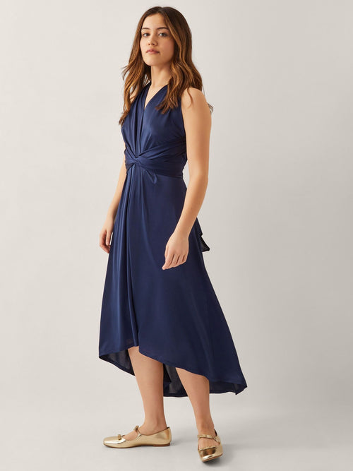 Dsiney Kidz - Monsoon Blue Monsoon Tia Twist Prom Dress image 1