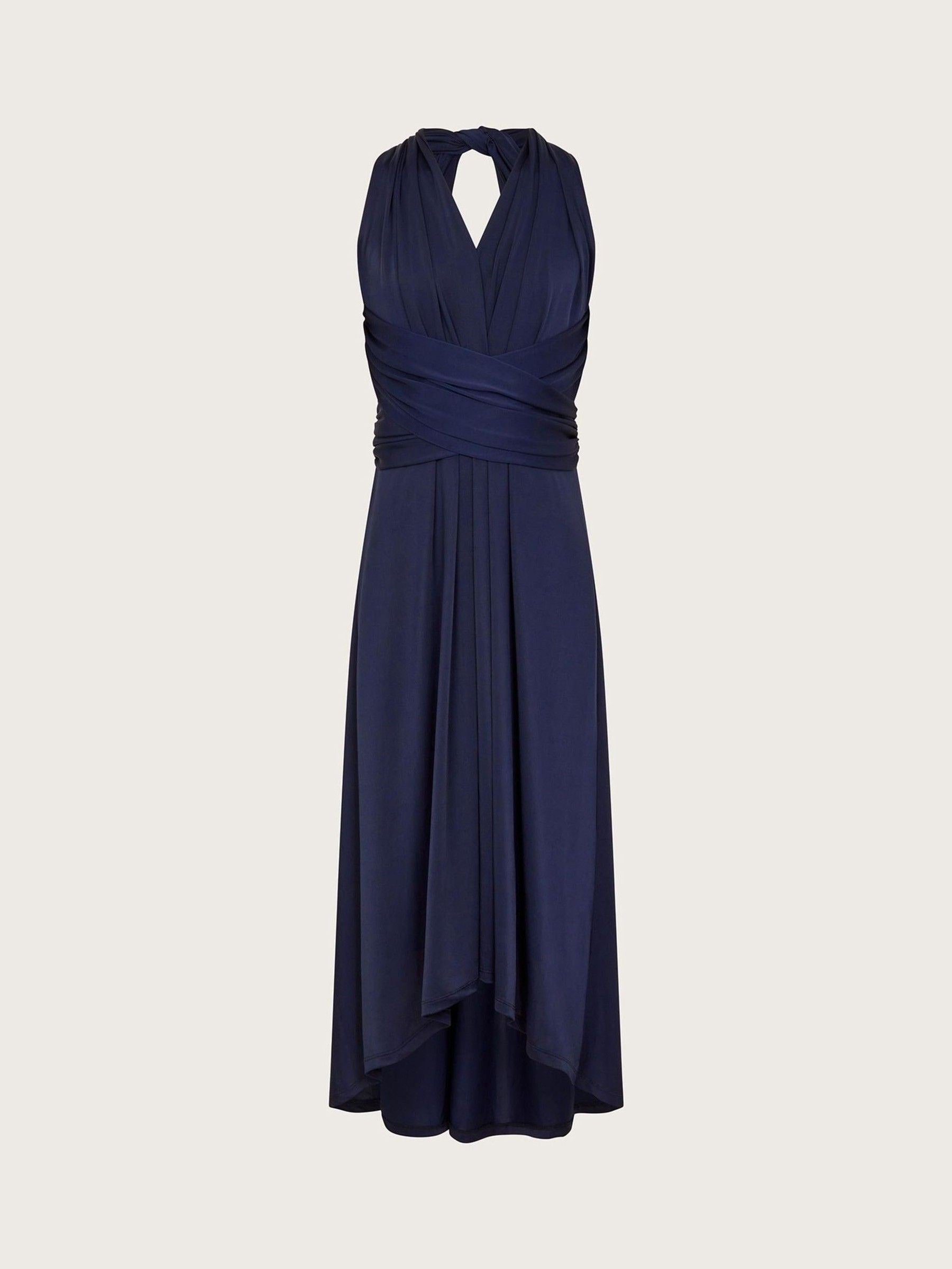 Monsoon Blue Monsoon Tia Twist Prom Dress image 2