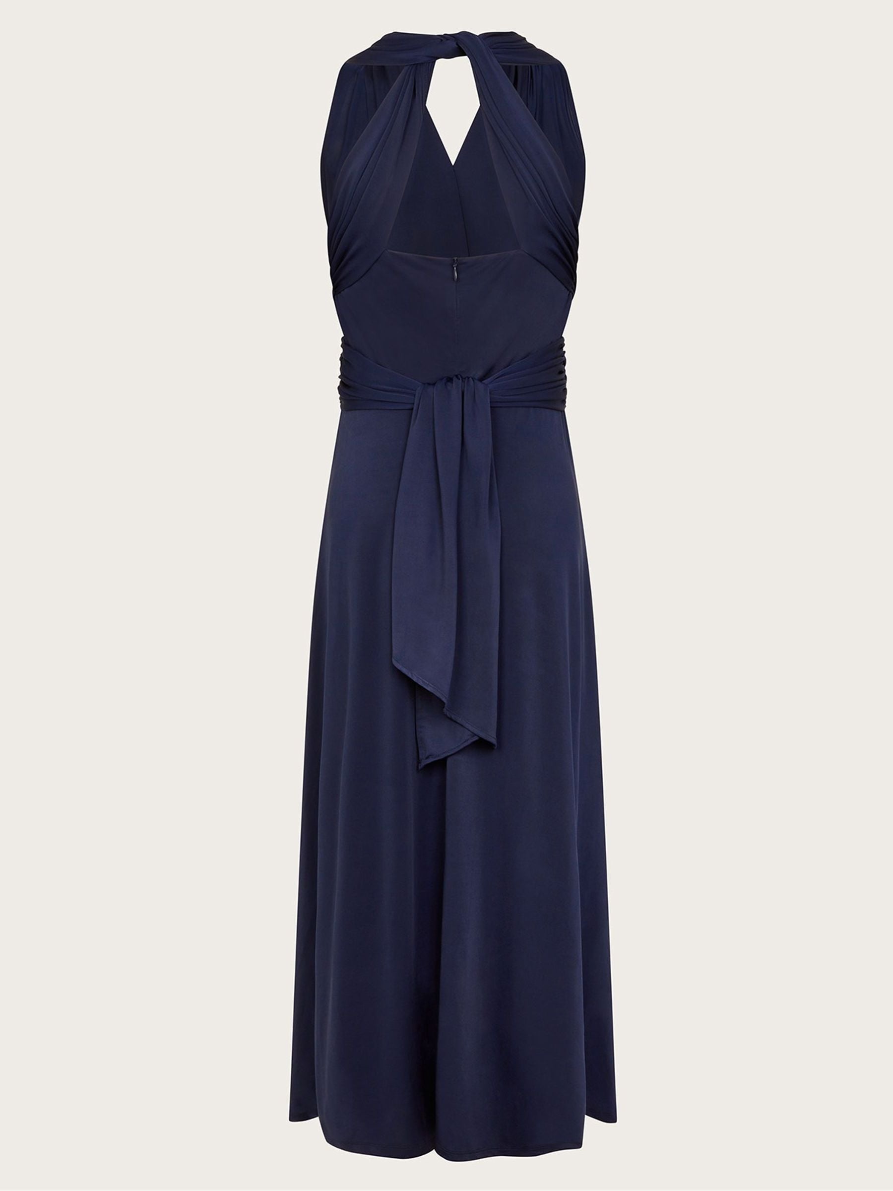 Monsoon Blue Monsoon Tia Twist Prom Dress image 3