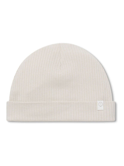 MORI Ecru Stretch Baby Hat image 2