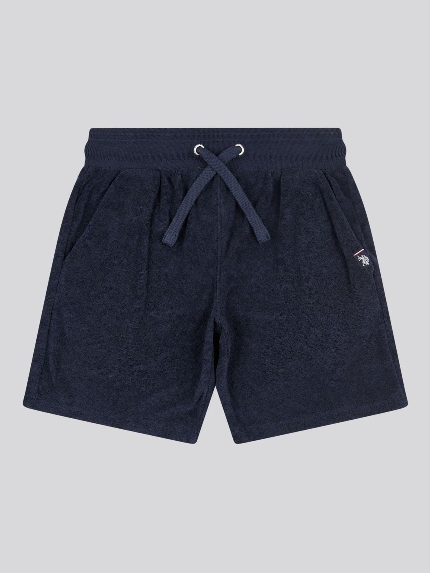 Dsiney Kidz - U.S. Polo Assn Blue Boys 100% Cotton Terry Shorts image 5