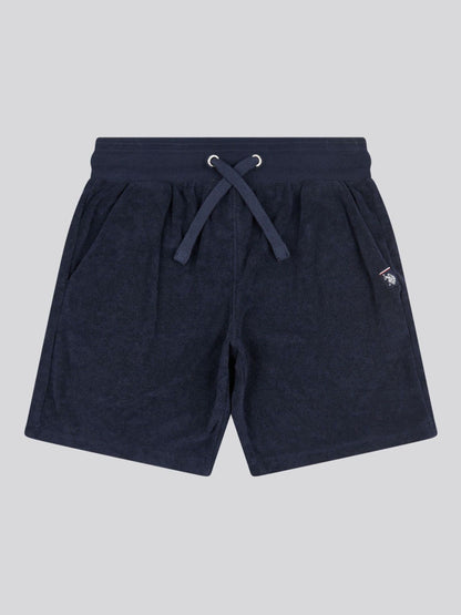 Dsiney Kidz - U.S. Polo Assn Blue Boys 100% Cotton Terry Shorts image 5