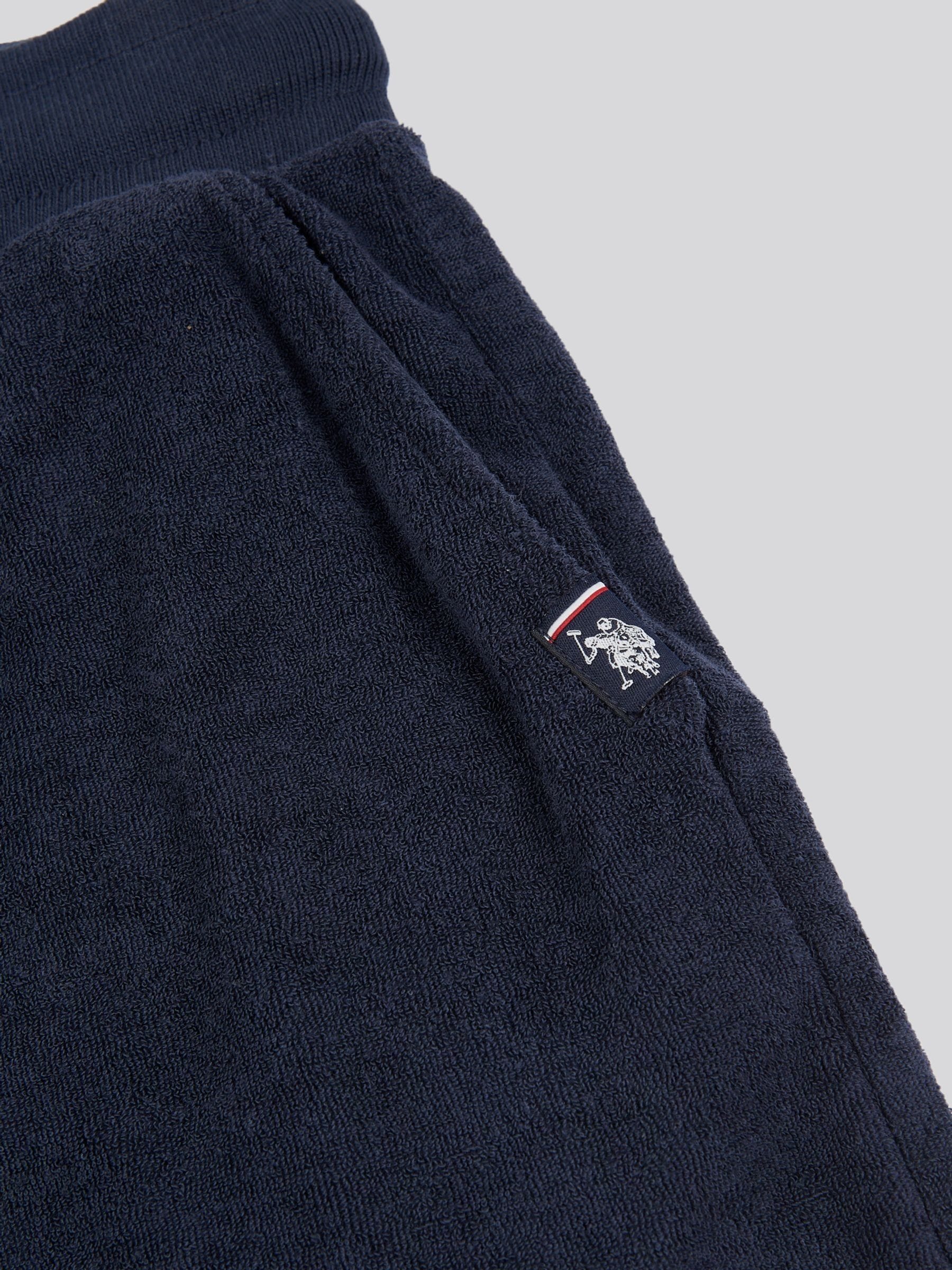 Dsiney Kidz - U.S. Polo Assn Blue Boys 100% Cotton Terry Shorts image 7