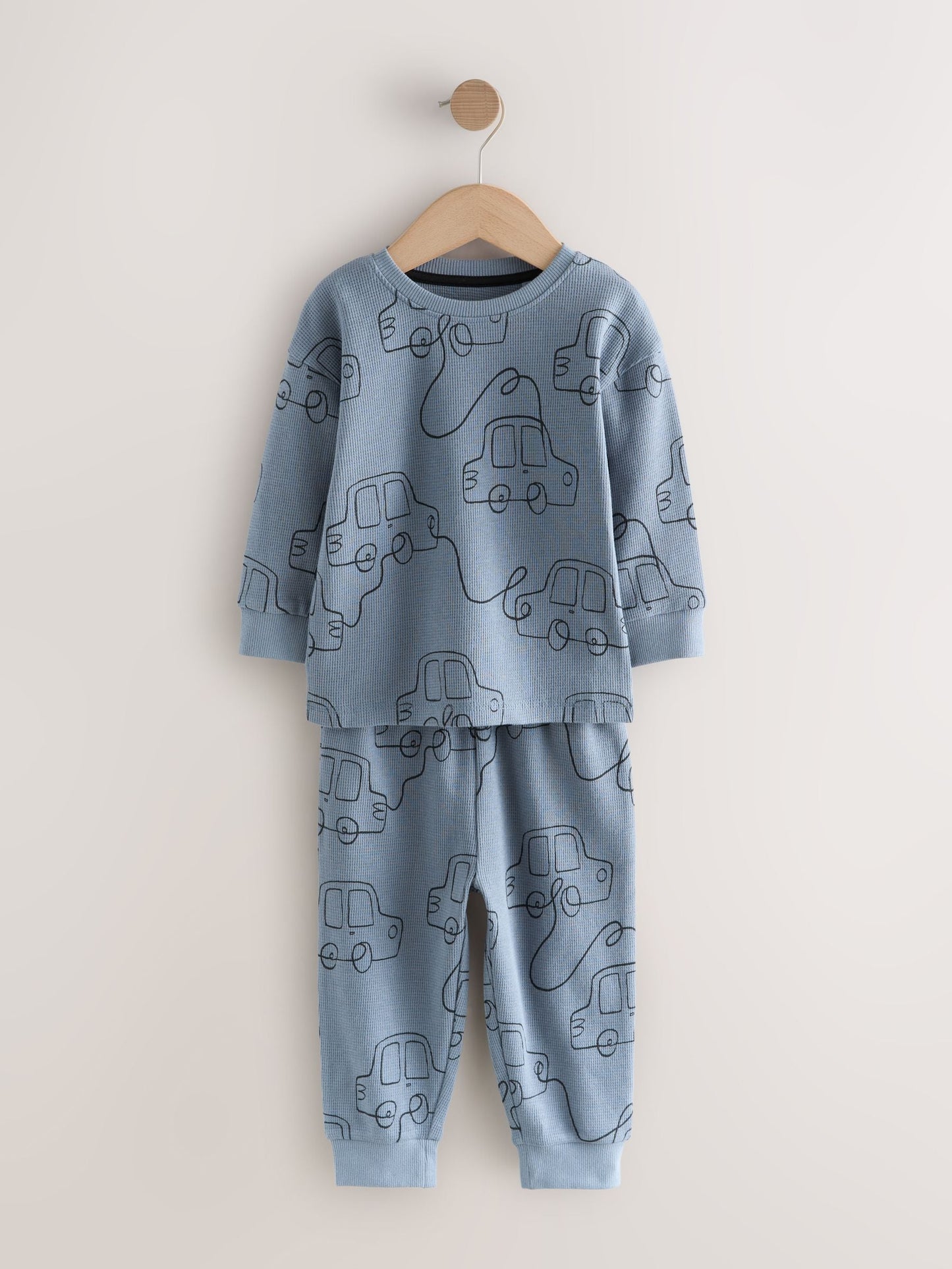 Red/Blue/Purple Oversized fit Pyjamas 3 Pack (9mths-10yrs) image 10