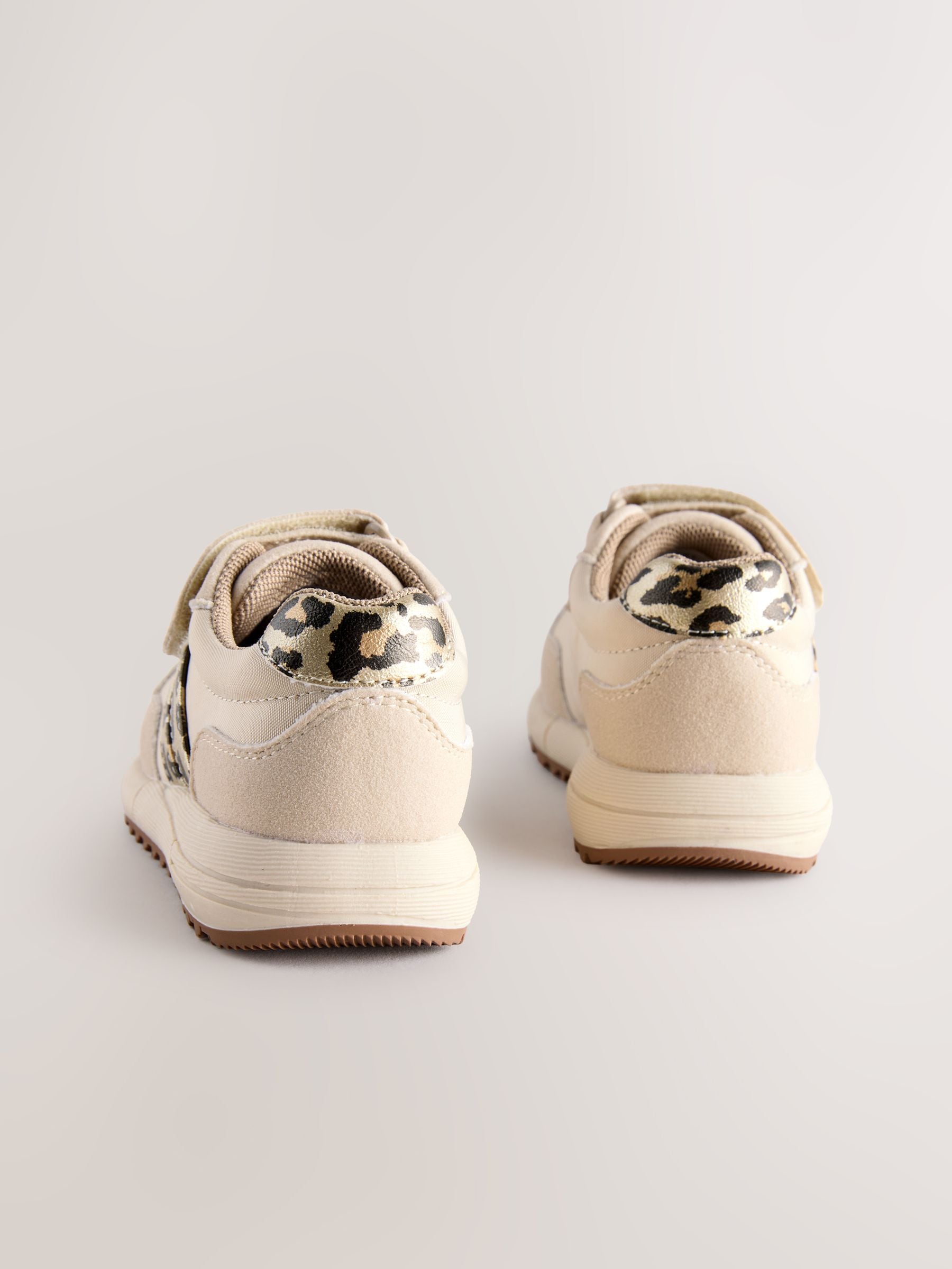 Neutral Animal Elastic Lace Touch Fastening Trainers image 4