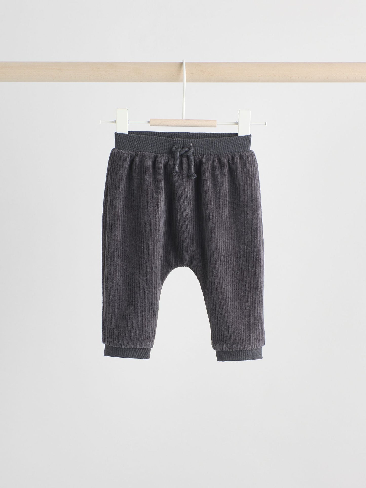 Black/White Baby Velour Jacket, Top and Joggers  Set (0mths-2yrs)