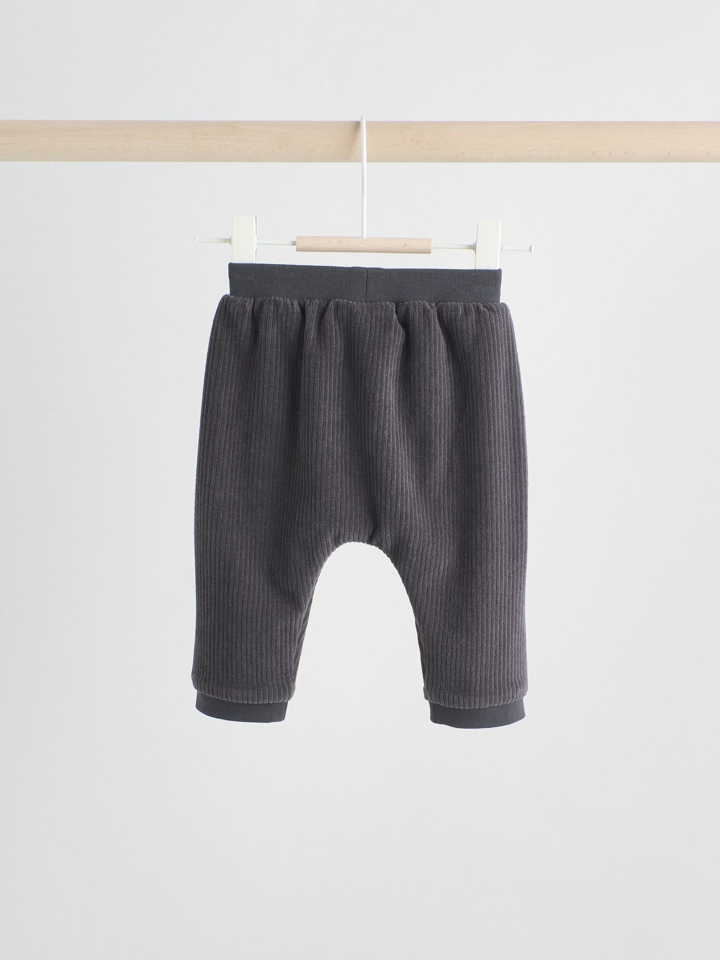 Black/White Baby Velour Jacket, Top and Joggers  Set (0mths-2yrs)