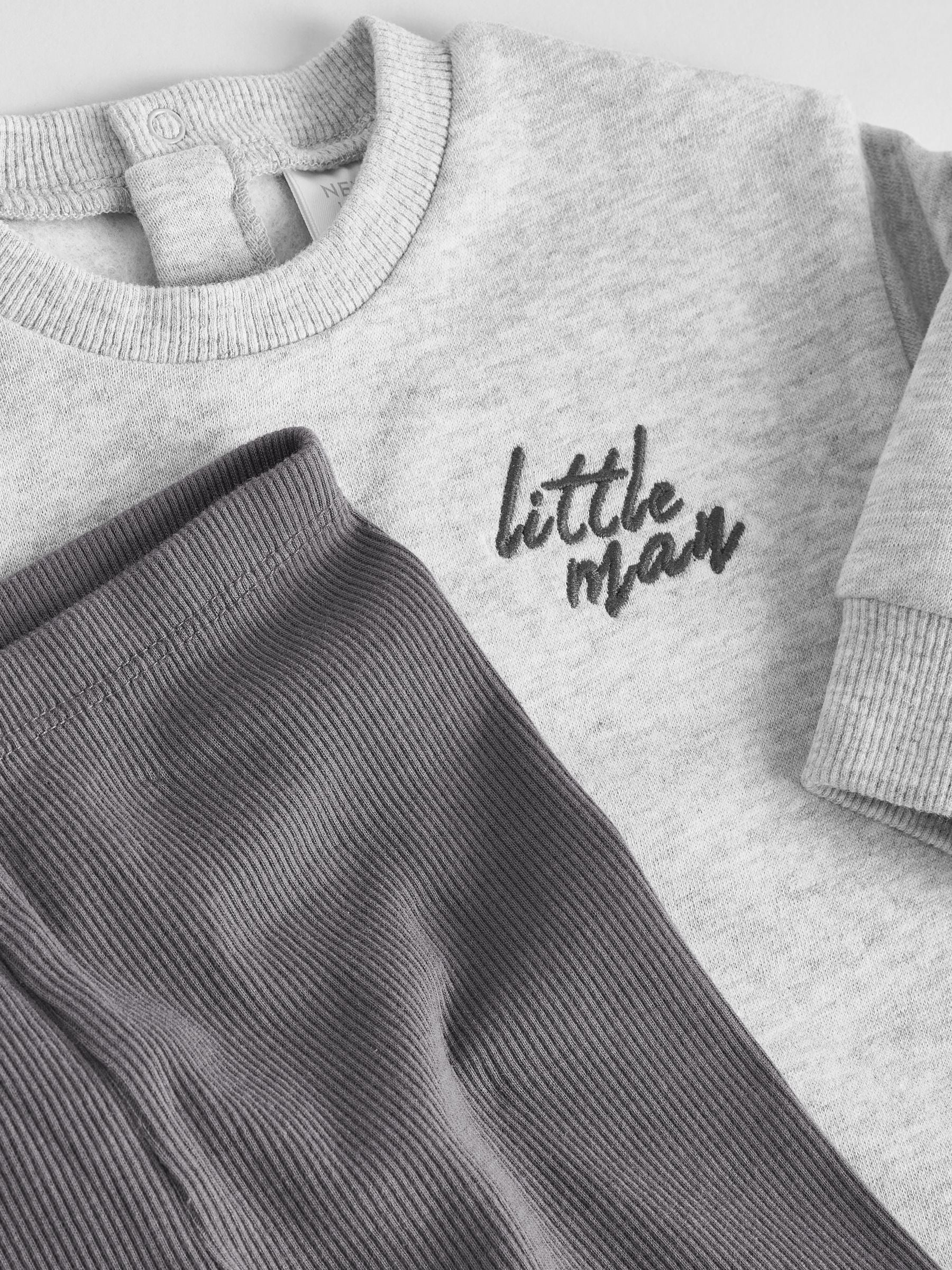 Mono Little Man Baby Sweatshirt and Leggings Set (0mths-3yrs) image 3