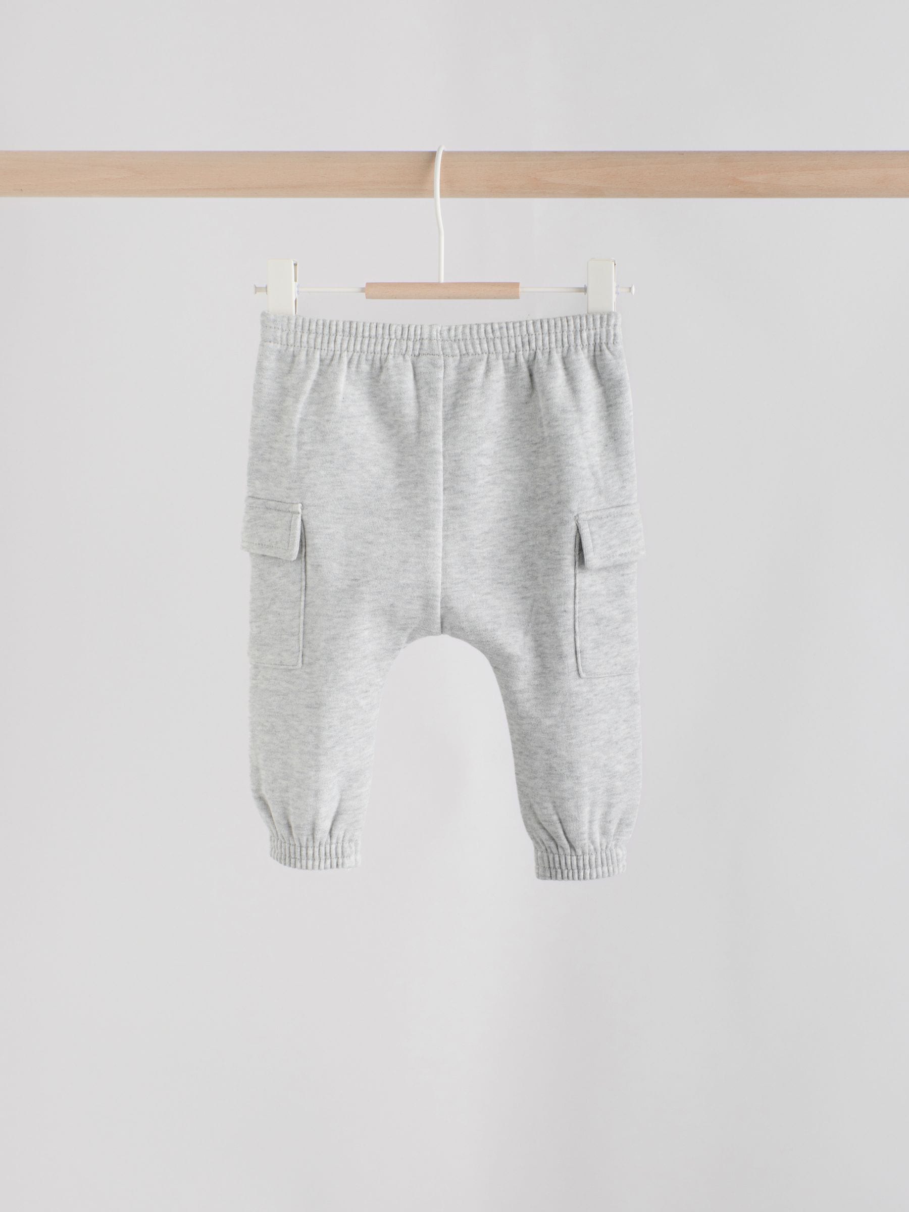 Grey Little Man Baby Gilet Top and Leggings Set (0mths-2yrs) image 5