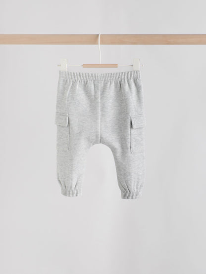 Grey Little Man Baby Gilet Top and Leggings Set (0mths-2yrs)