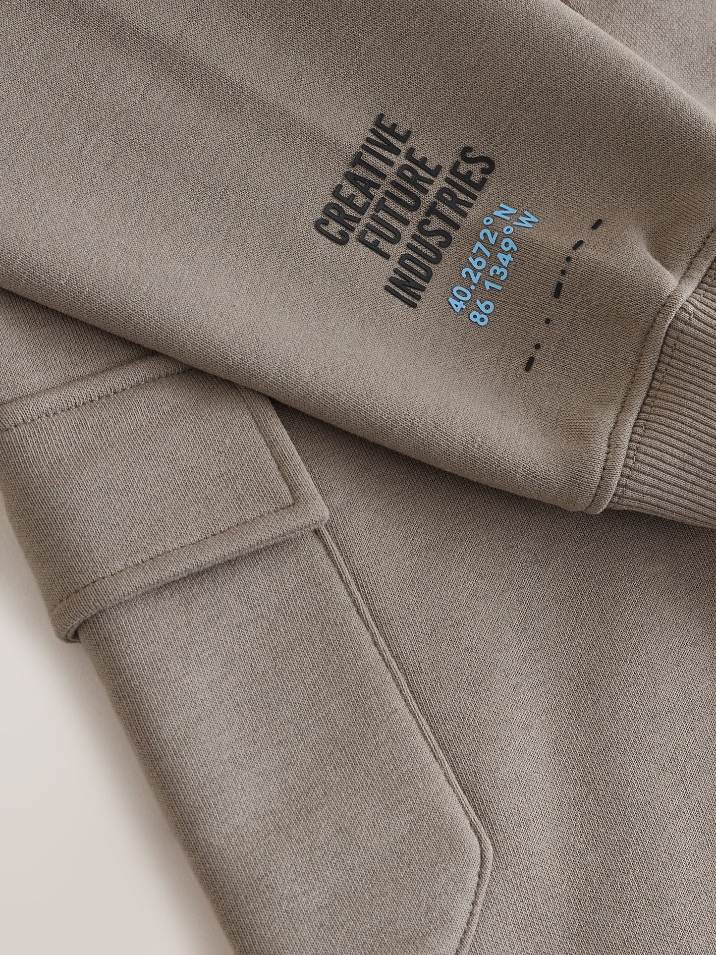 Stone Utility Crew Hoodie and Joggers Set