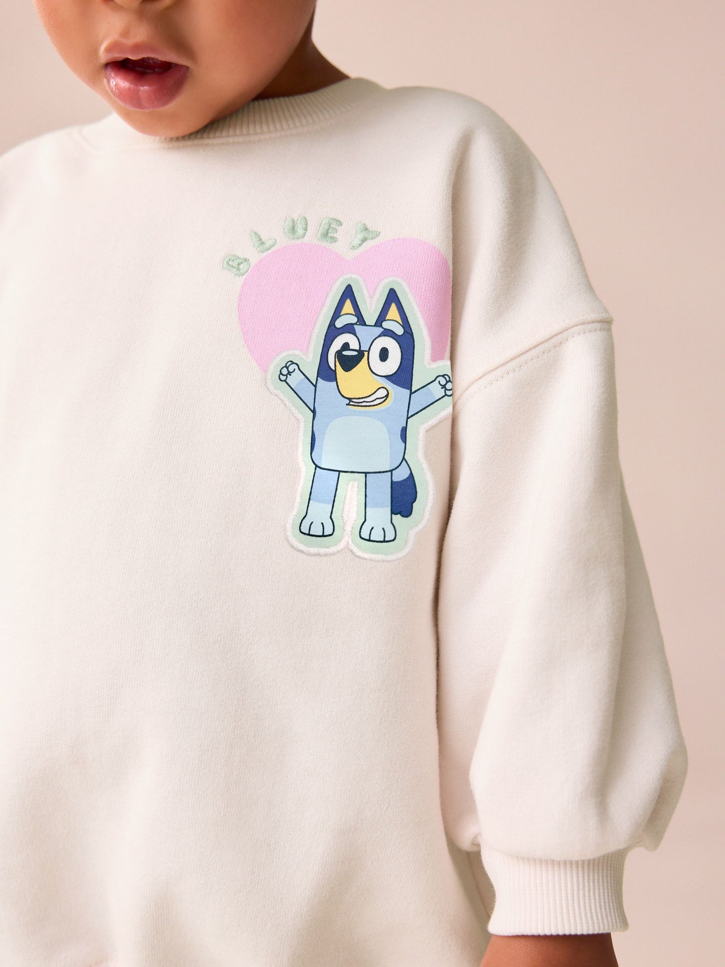 Cream Bluey Sweatshirt & Leggings Set (12mths-7yrs) image 3