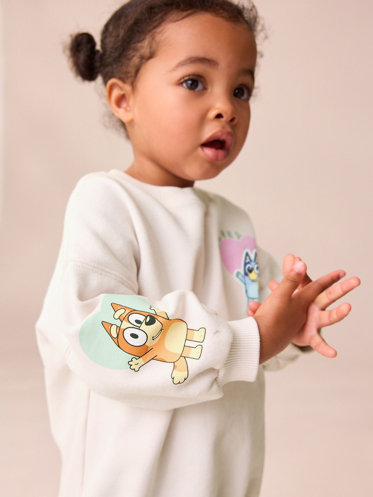 Cream Bluey Sweatshirt & Leggings Set (12mths-7yrs) image 4