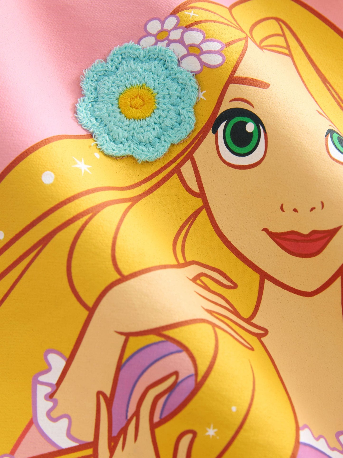 Pink Rapunzel Disney Princess Sweatshirt & Flare Leggings Set (3mths-7yrs) image 8