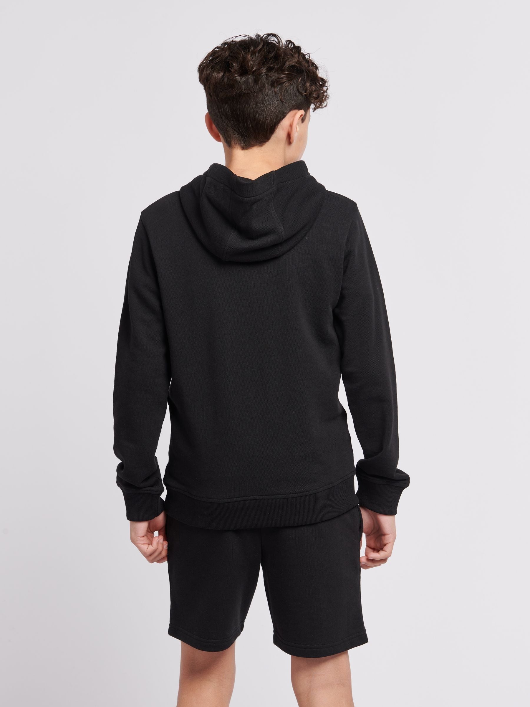 Dsiney Kidz - Lee Black Wobbly Graphic Print Hoodie image 2