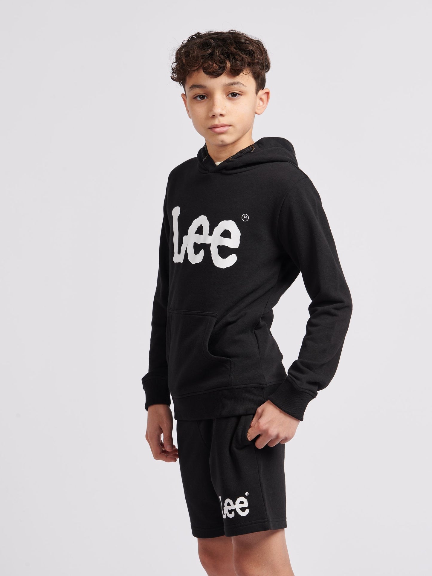 Dsiney Kidz - Lee Black Wobbly Graphic Print Hoodie image 3