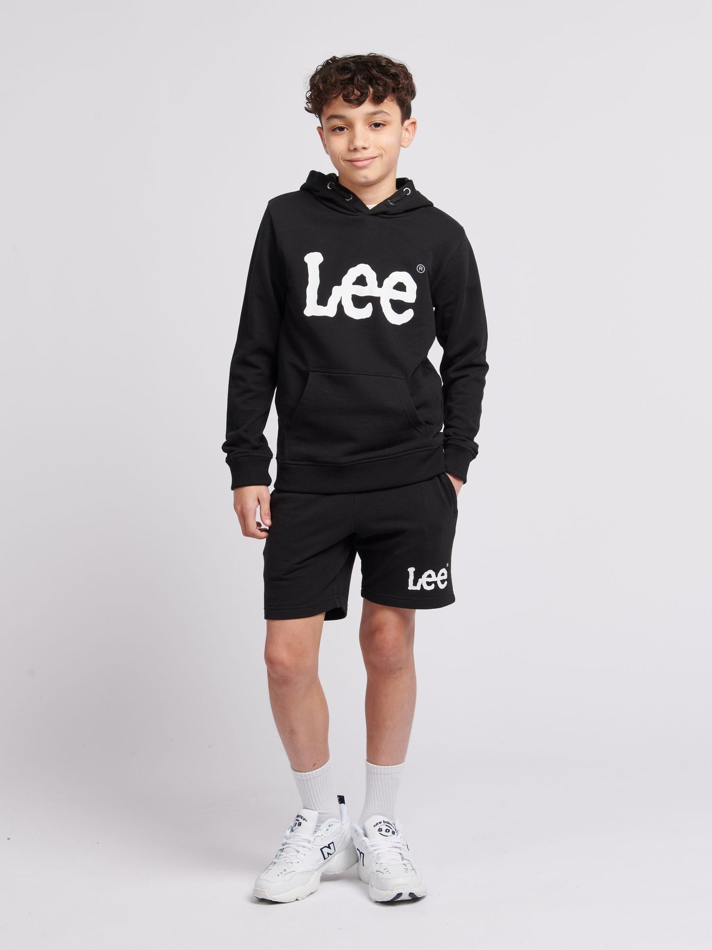 Dsiney Kidz - Lee Black Wobbly Graphic Print Hoodie image 4