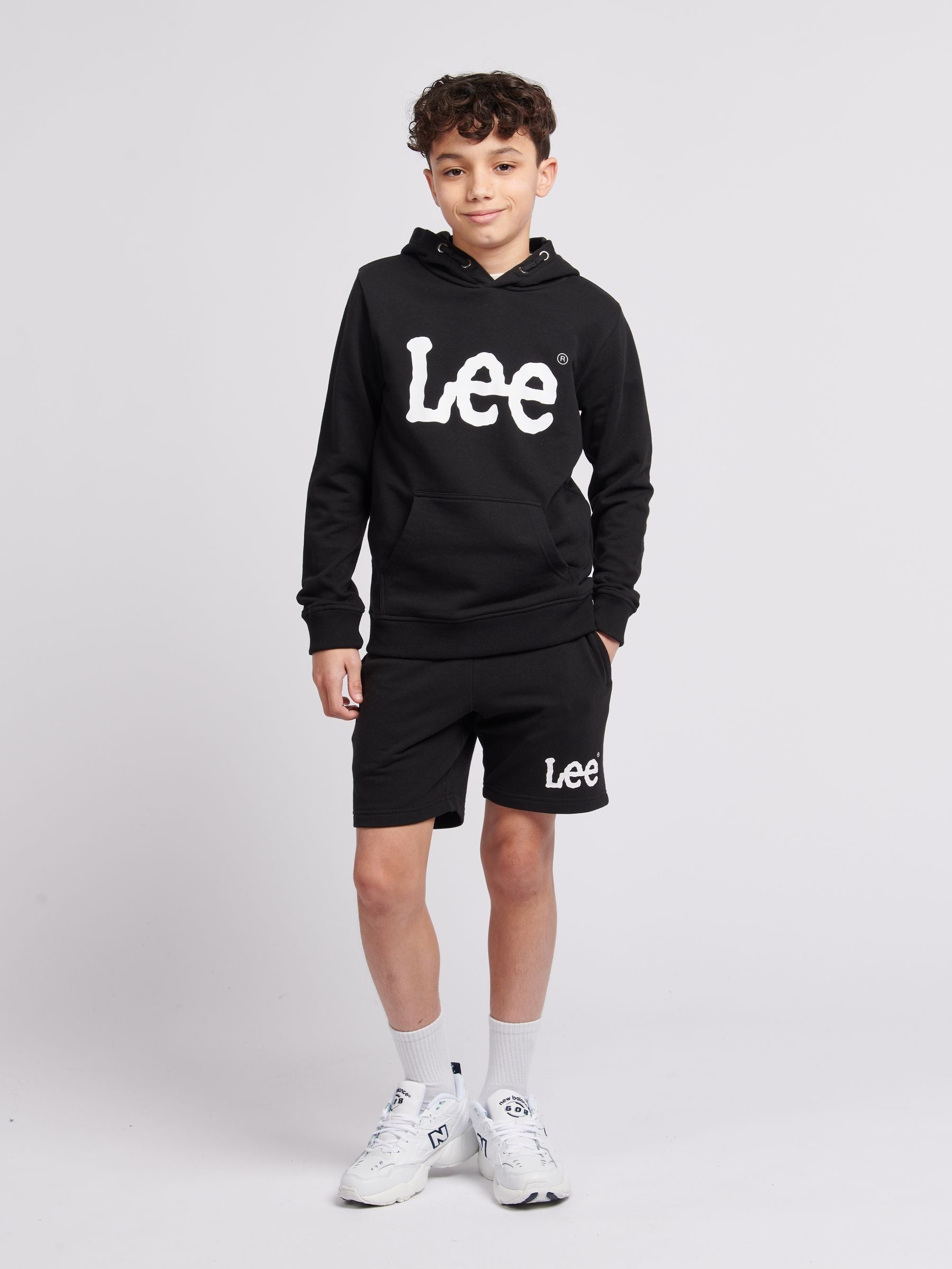 Dsiney Kidz - Lee Black Wobbly Graphic Print Hoodie image 4