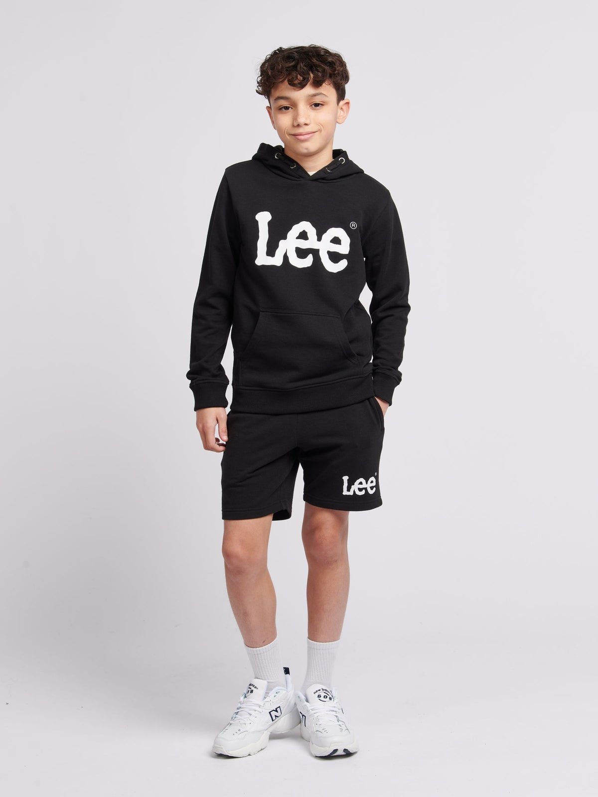 Dsiney Kidz - Lee Black Wobbly Graphic Print Hoodie image 4