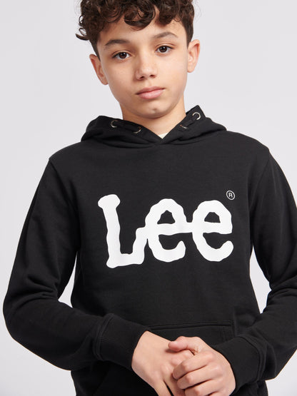 Dsiney Kidz - Lee Black Wobbly Graphic Print Hoodie image 5