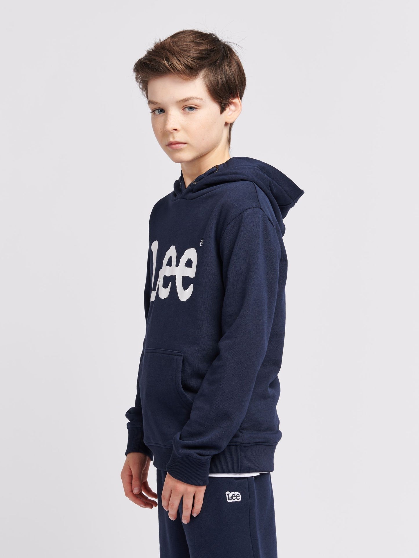 Dsiney Kidz - Lee Blue Wobbly Graphic Print Hoodie image 4
