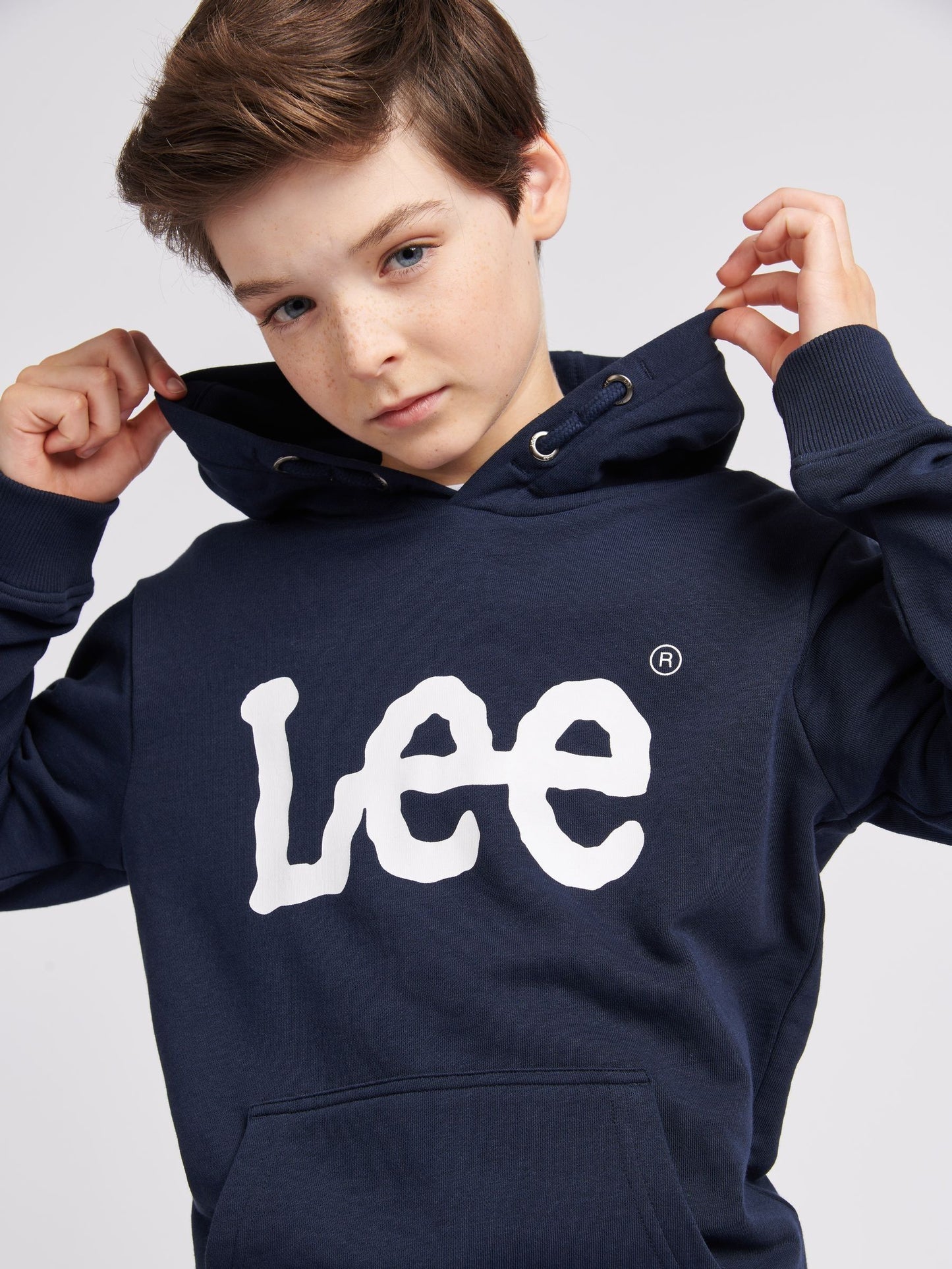 Dsiney Kidz - Lee Blue Wobbly Graphic Print Hoodie image 5