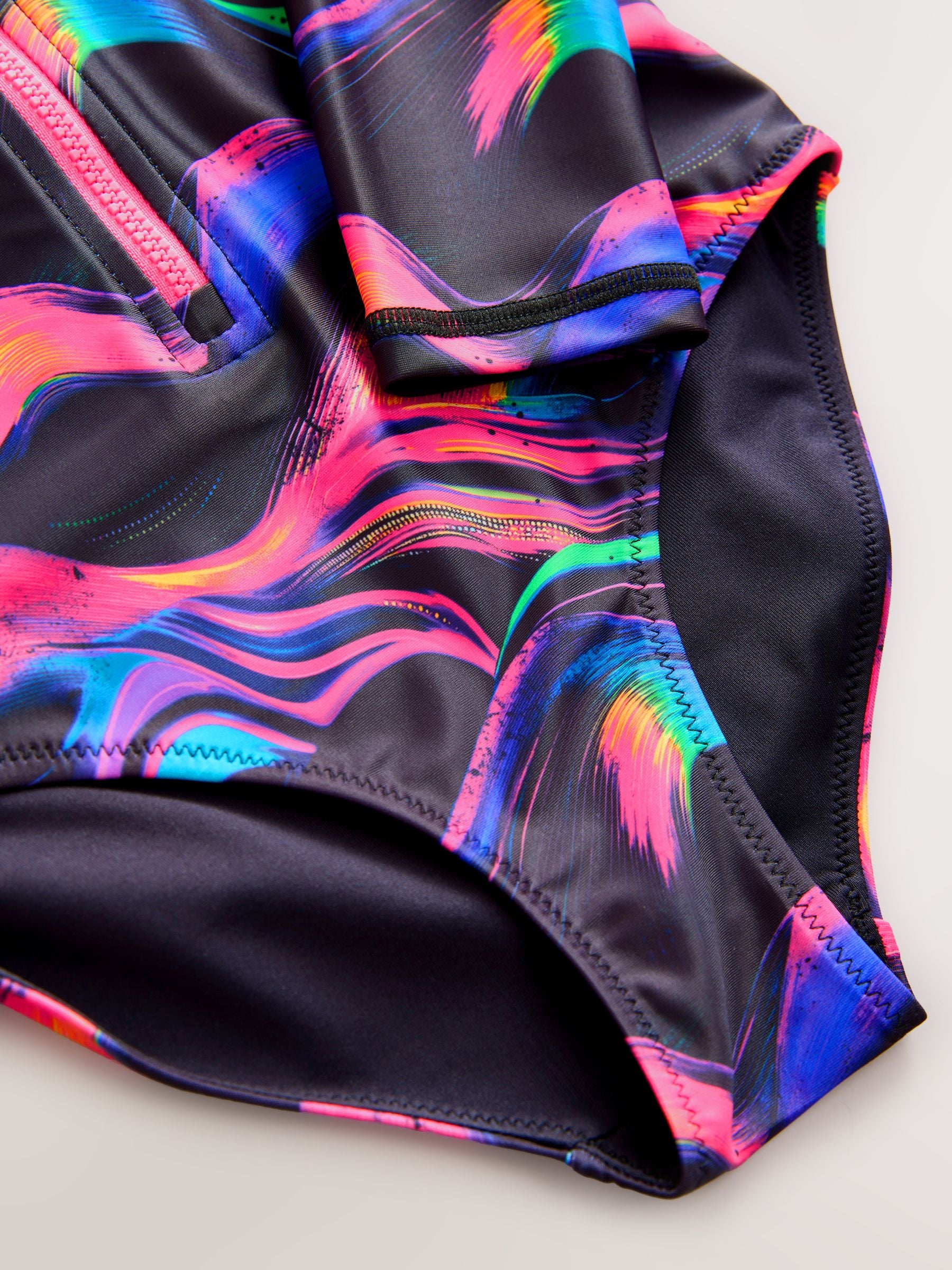 Dsiney Kidz - Multi Black Long Sleeve Sunsafe Swimsuit (3mths-16yrs) image 7