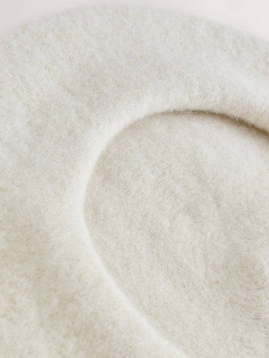 Cream Beret Hat (3mths-16yrs) image 3