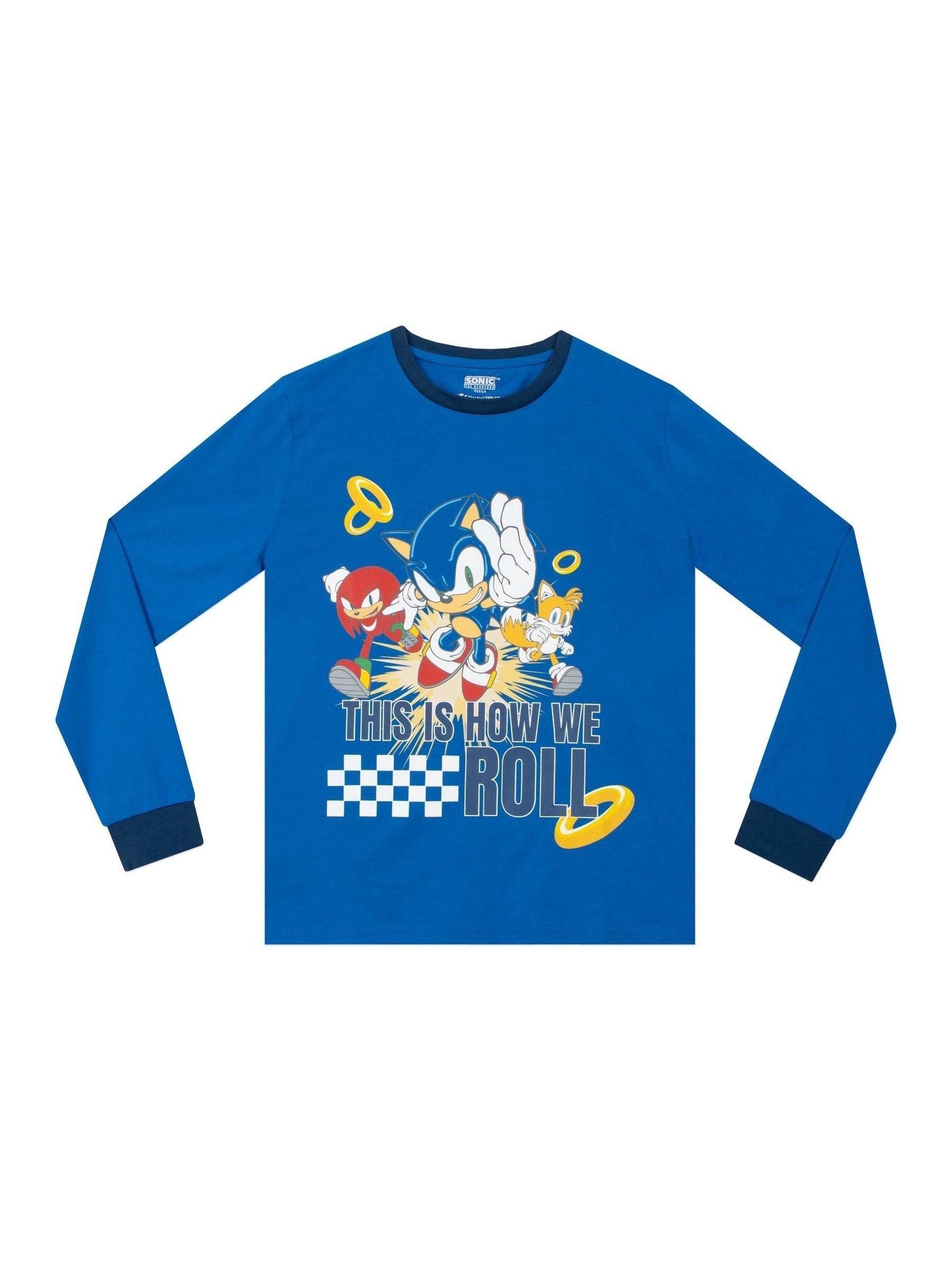Dsiney Kidz - Character Blue Sonic The Hedgehog Pyjamas image 7
