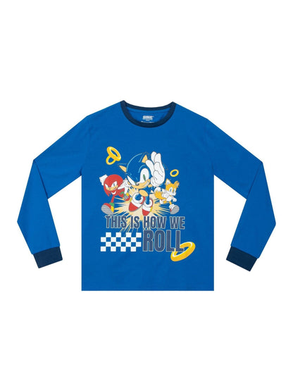 Dsiney Kidz - Character Blue Sonic The Hedgehog Pyjamas image 7