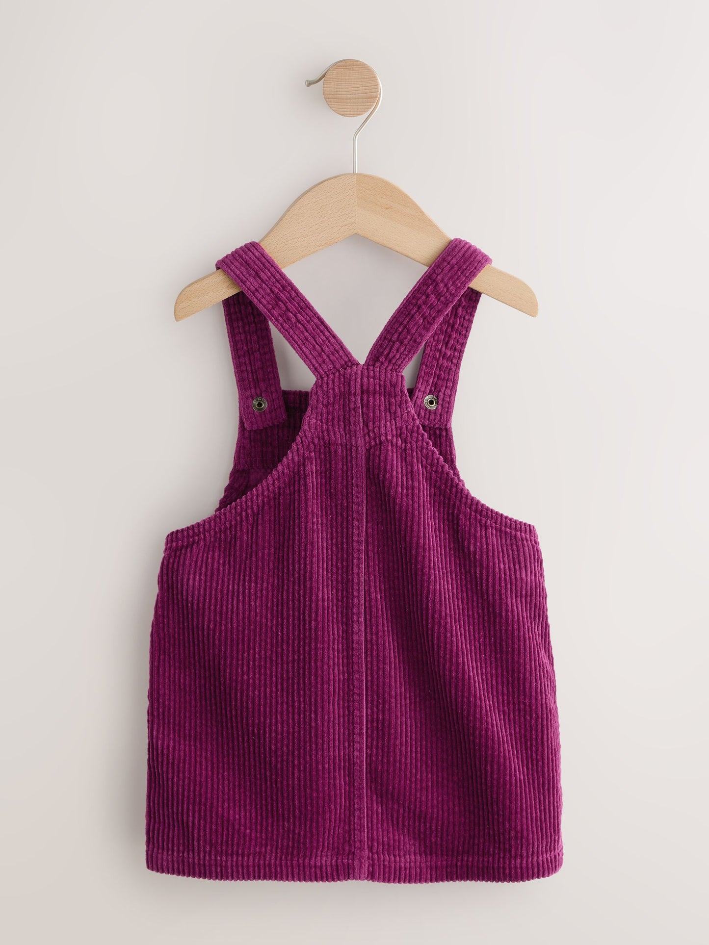 Burgundy Red Cord Pinafore Dress (3mths-8yrs) image 5