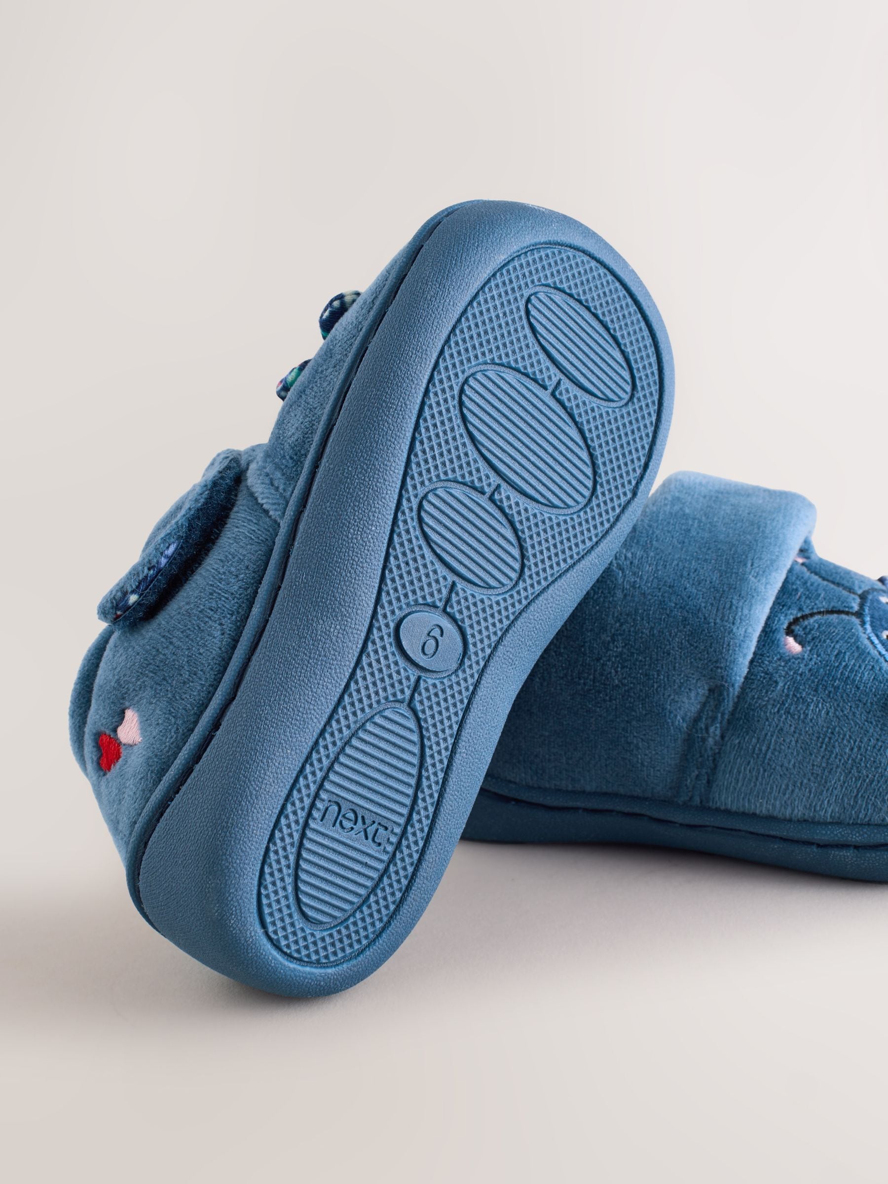 Blue Ladybird Cupsole Slippers image 5