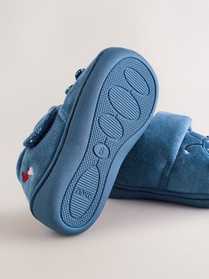 Blue Ladybird Cupsole Slippers image 5