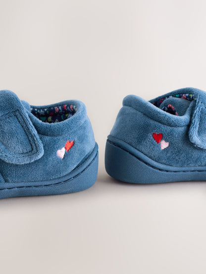Blue Ladybird Cupsole Slippers image 6
