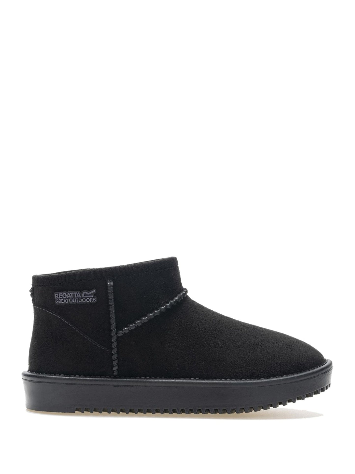 Regatta Black Risley Junior Short Cosy Lined Waterproof Boots image 5
