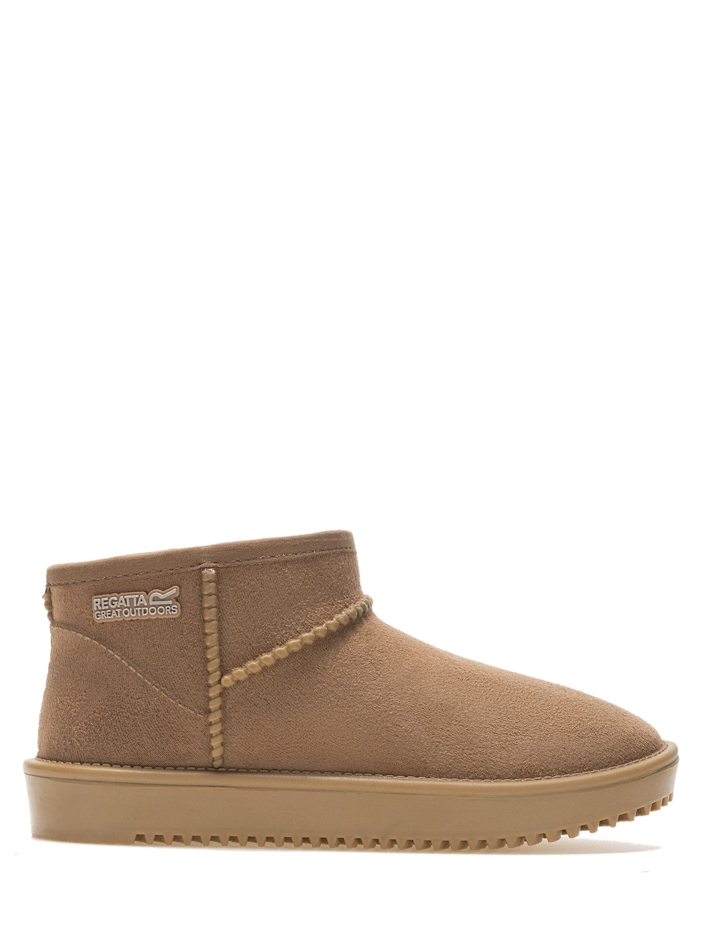Regatta Brown Risley Junior Short Cosy Lined Waterproof Boots image 4