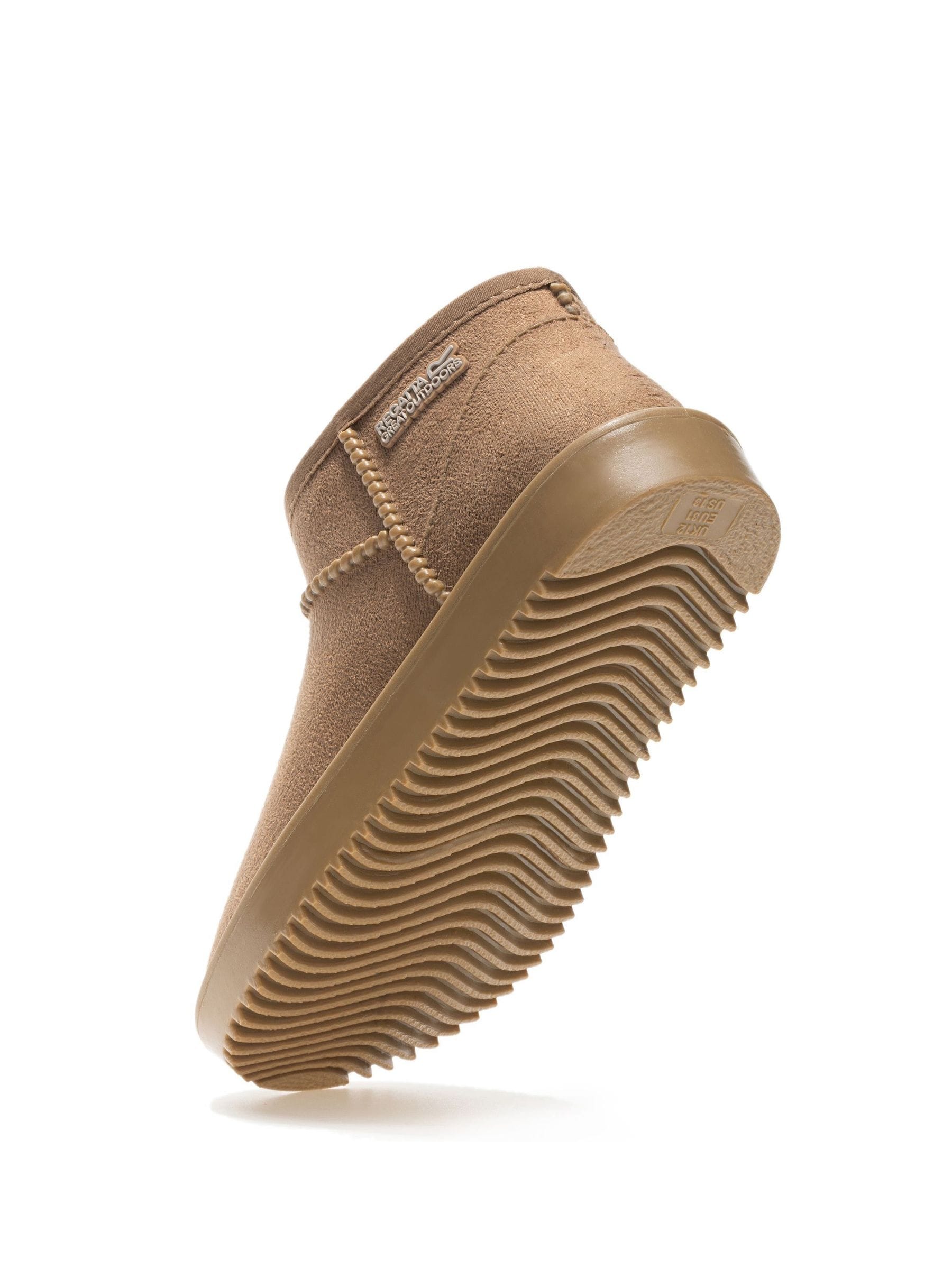 Regatta Brown Risley Junior Short Cosy Lined Waterproof Boots image 9