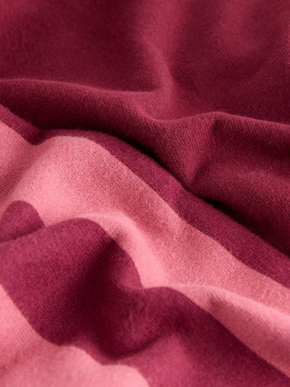 Burgundy Red Santa Long Sleeve Top and Barrel Trousers Set (3mths-7yrs)