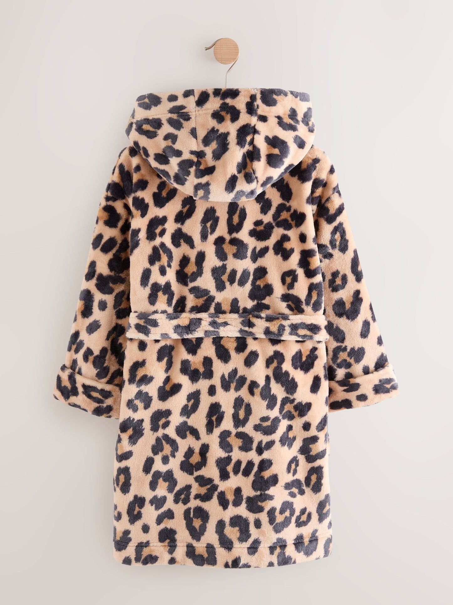 Animal Print Fleece Dressing Gown (9mths-16yrs)
