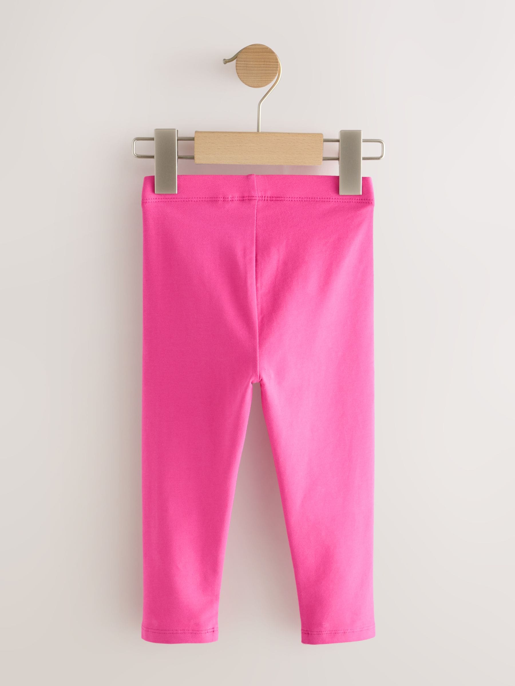 Pink Cloud Rainbow Knee Embellsihed Leggings (3mths-7yrs) image 5
