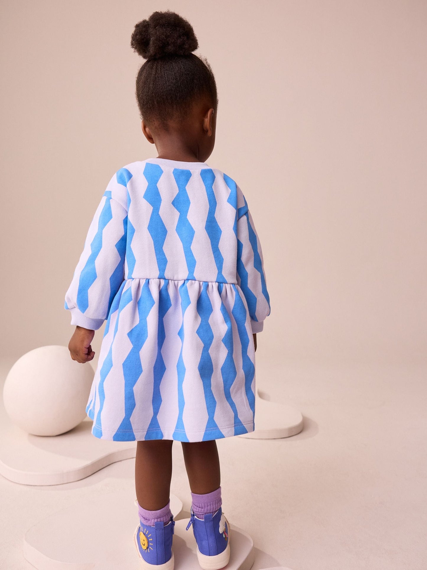 Blue Lion Sweat Dress (3mths-7yrs) image 3