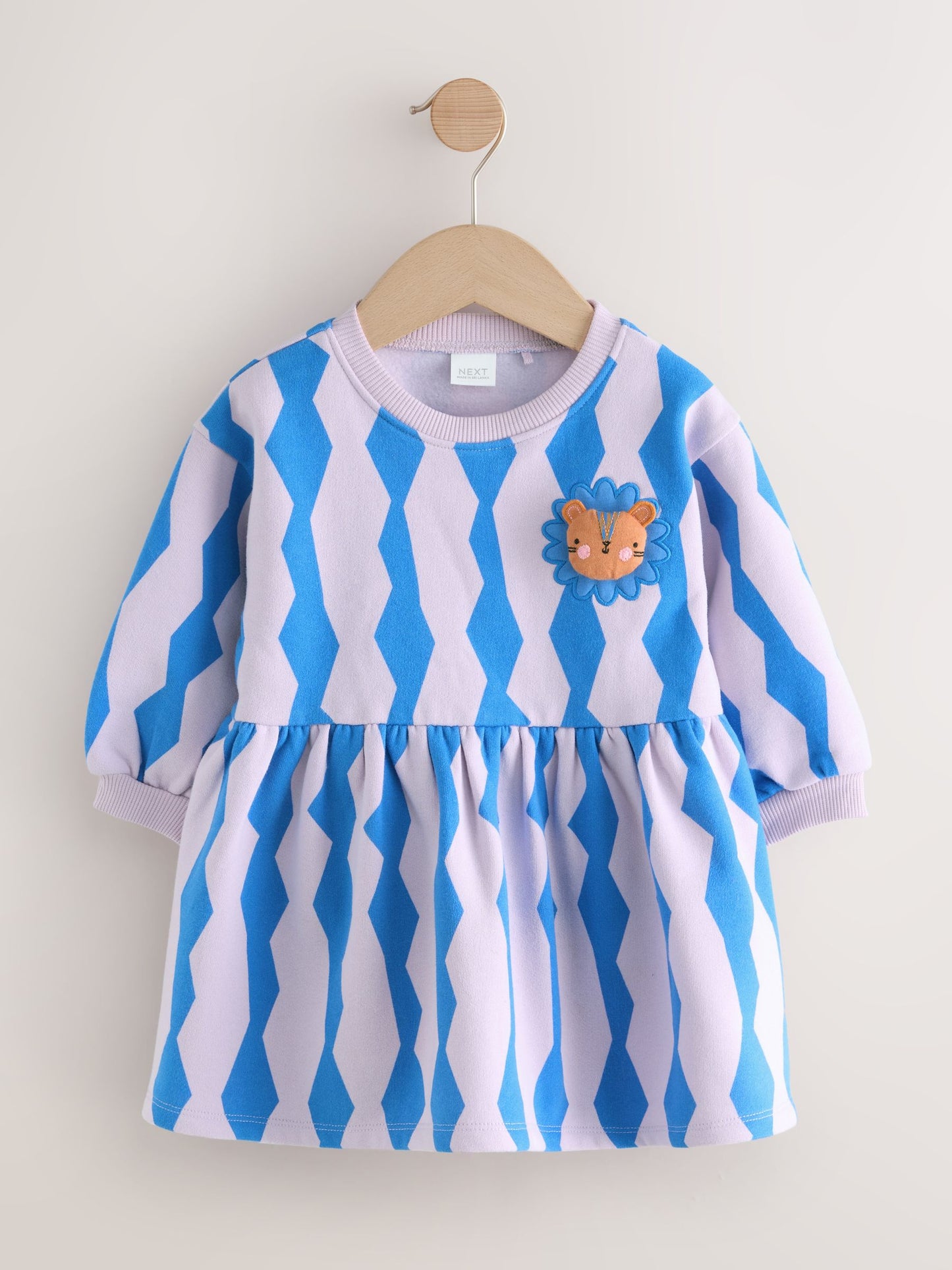 Blue Lion Sweat Dress (3mths-7yrs) image 5
