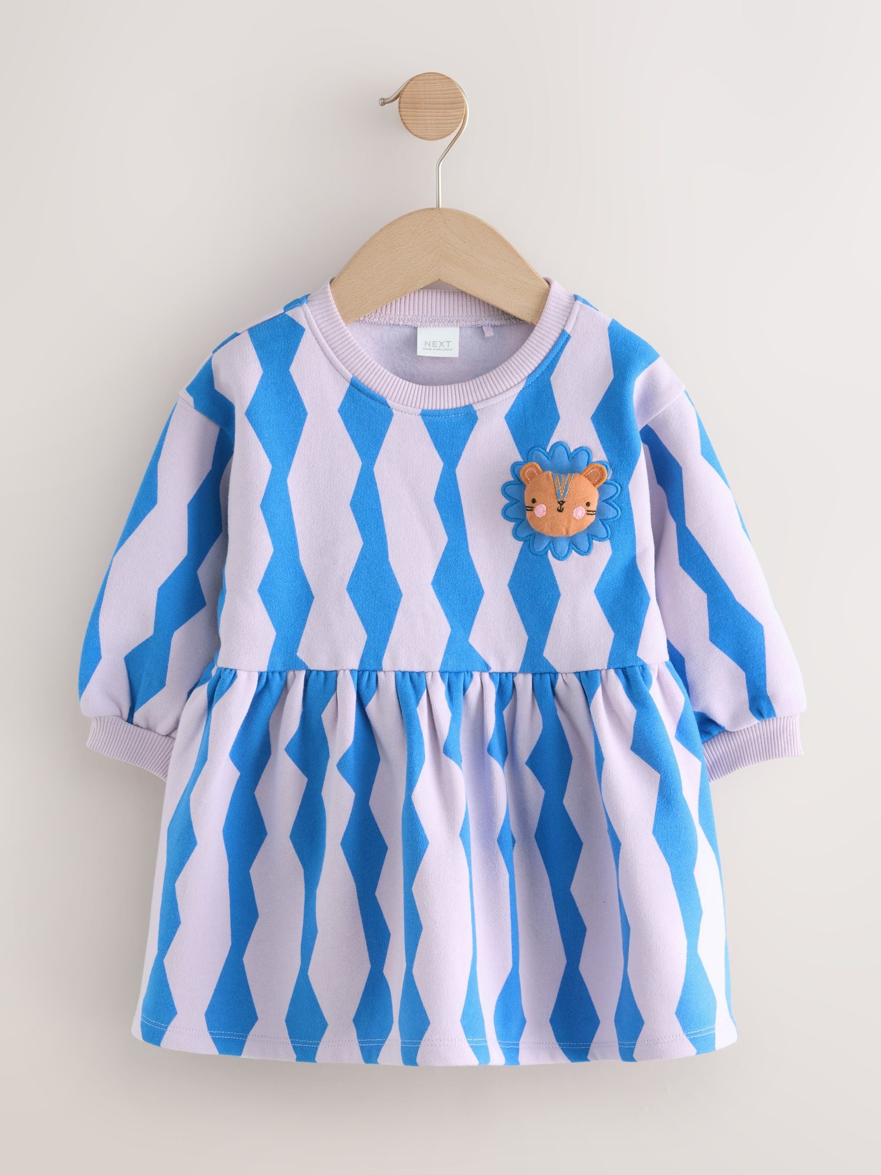 Blue Lion Sweat Dress (3mths-7yrs) image 5