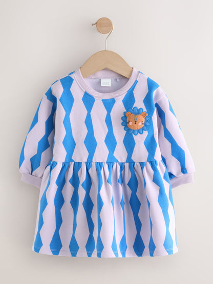 Blue Lion Sweat Dress (3mths-7yrs) image 5