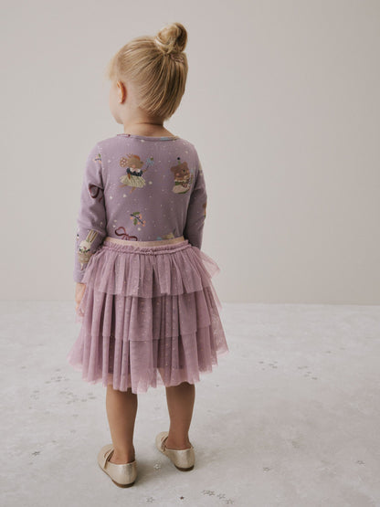 Purple Character Tutu Skirt Party Dress (3mths-7yrs) image 4