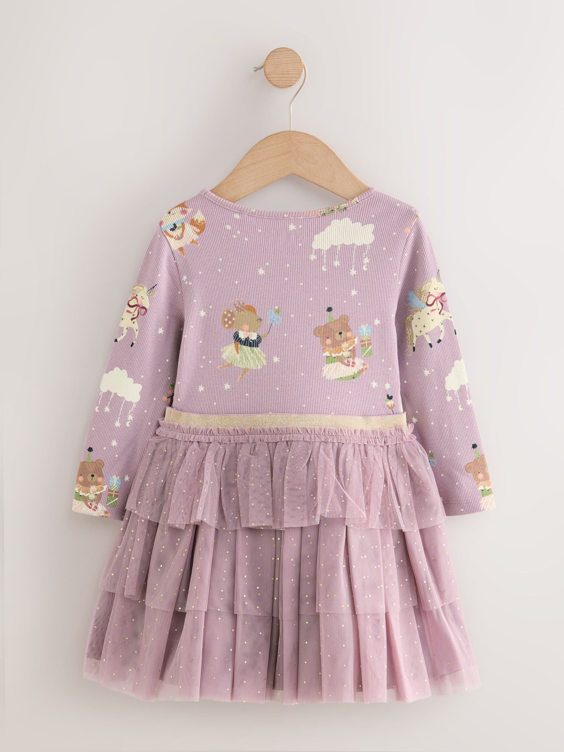 Purple Character Tutu Skirt Party Dress (3mths-7yrs) image 7