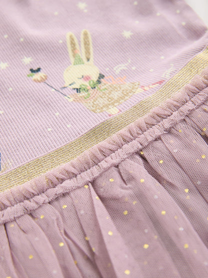 Purple Character Tutu Skirt Party Dress (3mths-7yrs) image 8