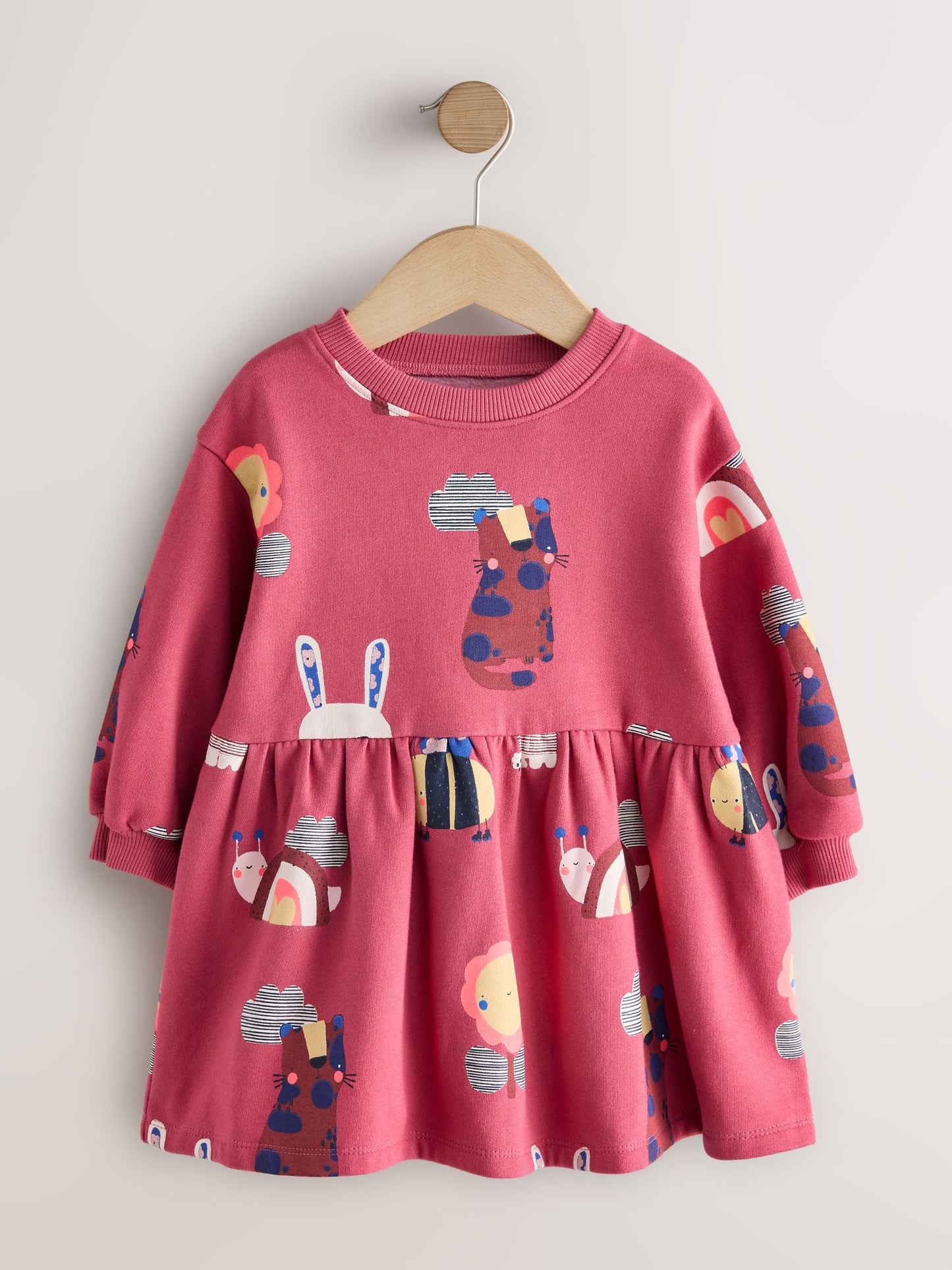 Animal Character Sweat Dress (3mths-7yrs)