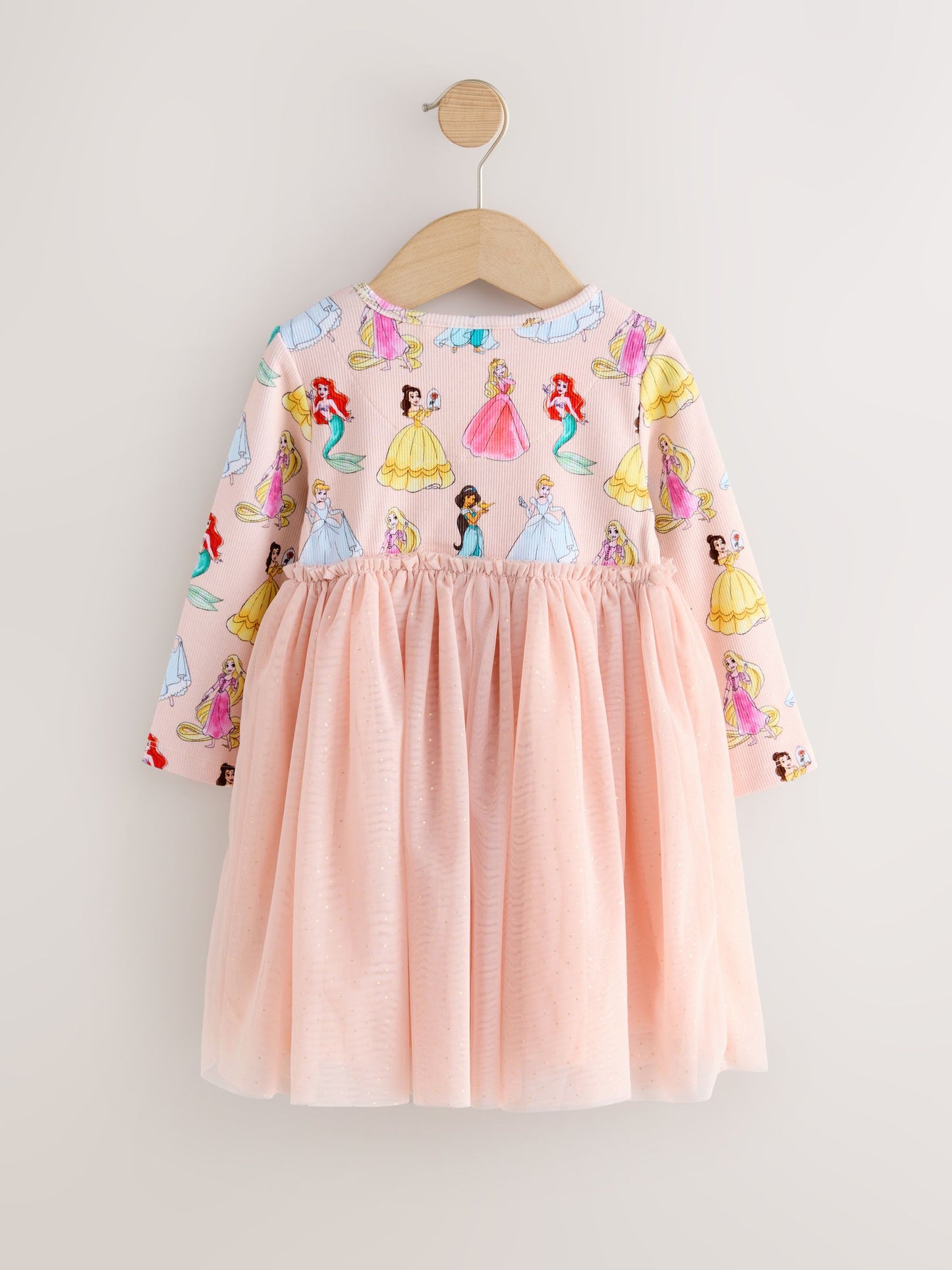 Pink Disney Princess Mesh Party Dress (3mths-7yrs) image 5